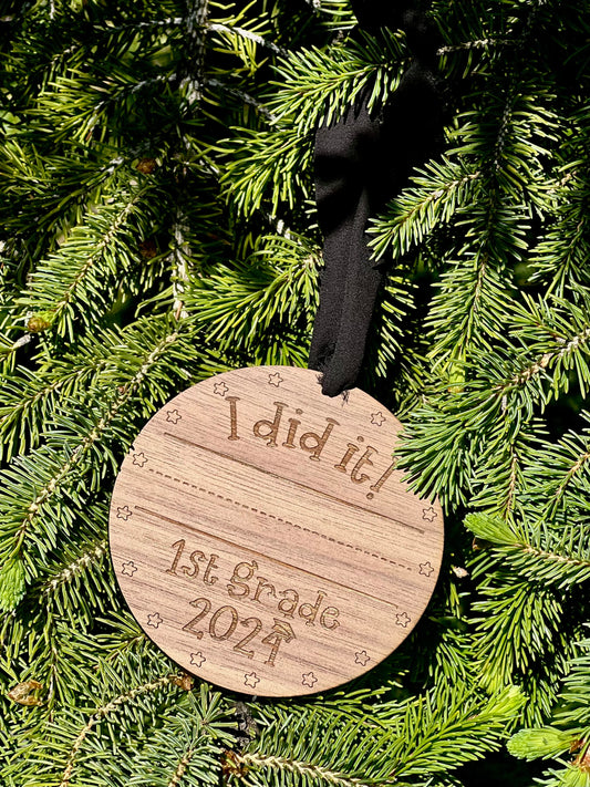 I did it! Signature ornament